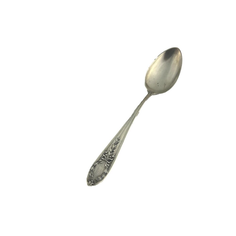 Vintage Watson Company Sterling Silver Monogram M 5 O'clock Teaspoon Spoon